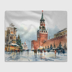 Плед Новогодний Кремль