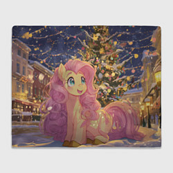 Плед Милая пони и новый год