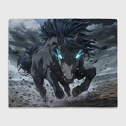 Плед Мощный конь