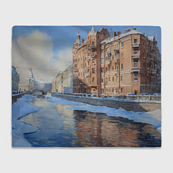 Плед Зимний Санкт-Петербург