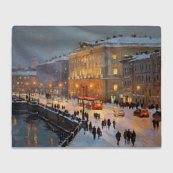 Плед Предновогодний Санкт-Петербург