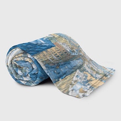 Плед флисовый Зимний утренний Питер, цвет: 3D-велсофт — фото 2