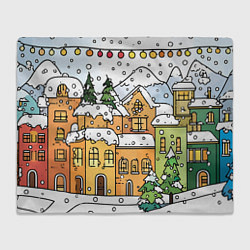 Плед Новогодний снегопад