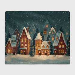 Плед Сказочный Новогодний городок