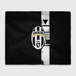 Плед Ювентус геометрия белая