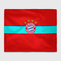 Плед Бавария Мюнхен полосы линии