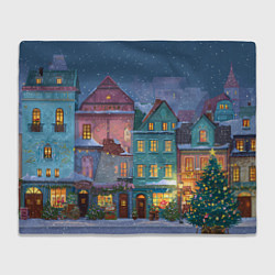 Плед Новогодний дворик