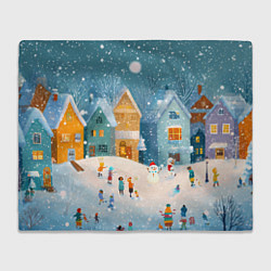 Плед Новогодние каникулы