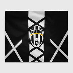 Плед Ювентус геометрия полосы линии