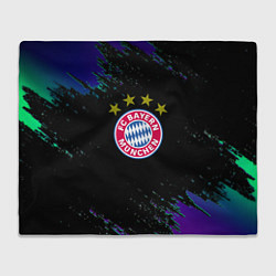 Плед Бавария Мюнхен краски текстура