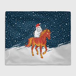 Плед Кот Бендер и огненный конь - 2026