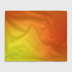 Плед Color orange red