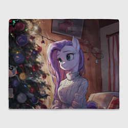 Плед Анимешная лошадка - Новый год