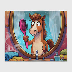 Плед Лошадка с расческой