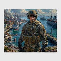 Плед Страж морской гавани