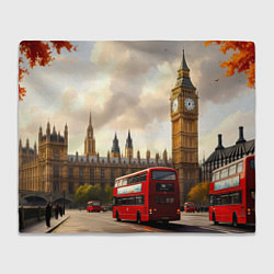 Плед Лондон в осеннем сиянии