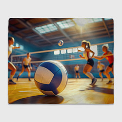 Плед Динамика волейбольного матча