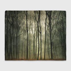 Плед флисовый Чарующий лес, цвет: 3D-велсофт