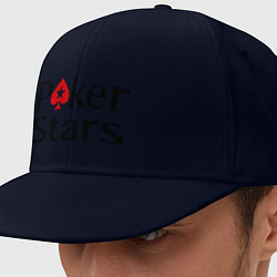Кепка-снепбек Poker Stars, цвет: тёмно-синий