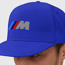 Кепка-снепбек BMW M, цвет: синий