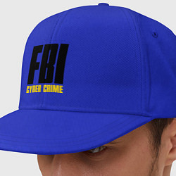 Кепка-снепбек FBI: Cyber Crime, цвет: синий