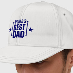 Кепка снепбек Worlds best dad