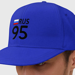 Кепка-снепбек RUS 95, цвет: синий
