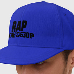 Кепка-снепбек Rap кинообзор, цвет: синий