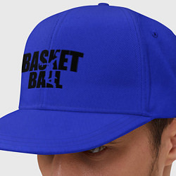 Кепка-снепбек Basketball (Баскетбол), цвет: синий