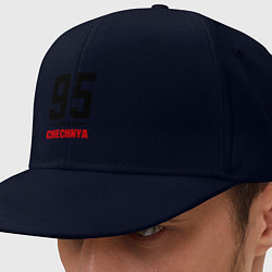 Кепка-снепбек 95 Chechnya, цвет: тёмно-синий