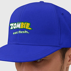 Кепка снепбек Zombie eat flesh