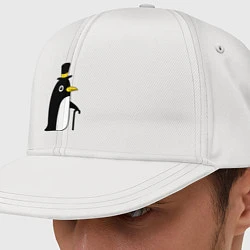 Кепка снепбек Пингвин в шляпе