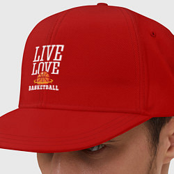 Кепка снепбек Live Love - Basketball