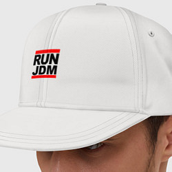 Кепка-снепбек Run JDM Japan, цвет: белый