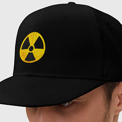 Кепка-снепбек Atomic Nuclear, цвет: черный