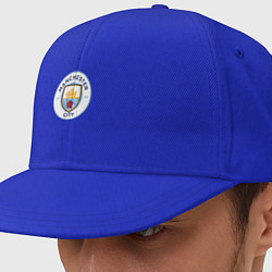Кепка-снепбек Manchester City FC, цвет: синий