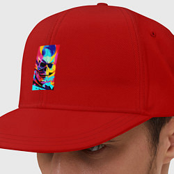 Кепка снепбек Cool skull - pop art