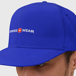 Кепка-снепбек Swiss wear hat, цвет: синий