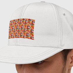 Кепка снепбек Коты и летний вайб паттерн