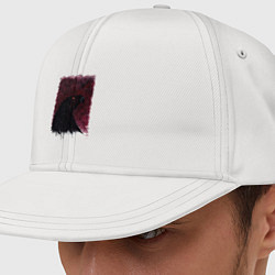 Кепка снепбек Орёл с шрамом на фоне багрового неба