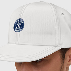 Кепка-снепбек New York Yankees - baseball team logo, цвет: белый