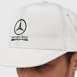 Кепка-снепбек AMG, цвет: белый