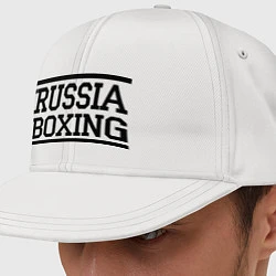 Кепка-снепбек Russia boxing, цвет: белый