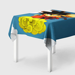 Скатерть для стола Small Goku, цвет: 3D-принт — фото 2