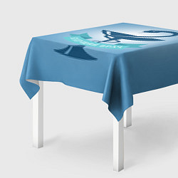 Скатерть для стола Будущий врач, цвет: 3D-принт — фото 2