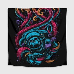 Скатерть для стола Космический осьминог, цвет: 3D-принт