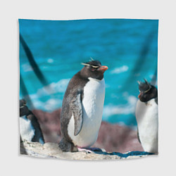 Скатерть для стола Пингвин на солнышке, цвет: 3D-принт