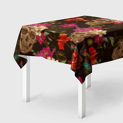 Скатерть для стола Черепа, цвет: 3D-принт — фото 2