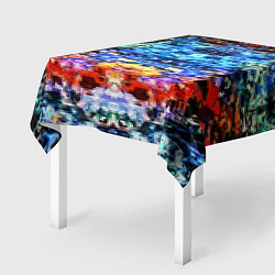 Скатерть для стола Психоделика, цвет: 3D-принт — фото 2