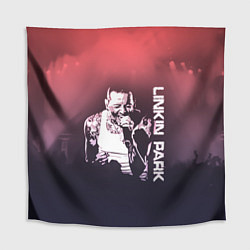 Скатерть для стола Linkin Park Честер, цвет: 3D-принт